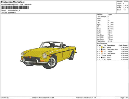 Rd Classic Car