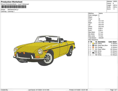 Rd Classic Car