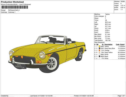 Rd Classic Car