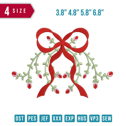 Red Ribbon Flower