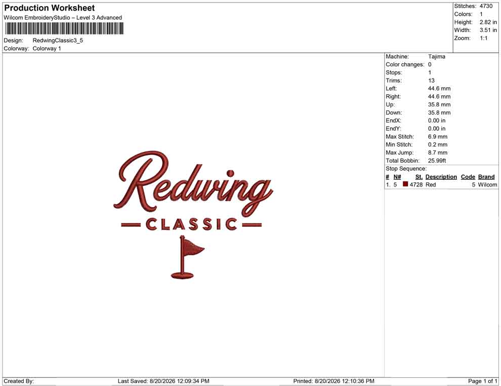 Redwing Classic