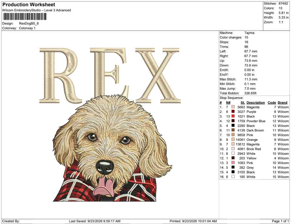 Rex Dog B