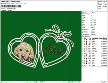Rex Dog Love