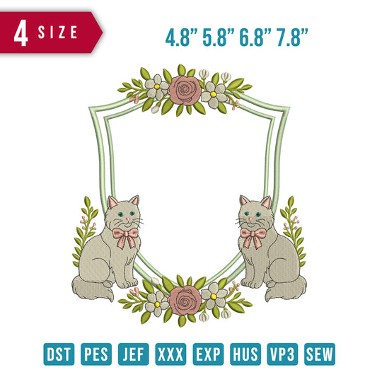 Ribbon 2 Cat Flower