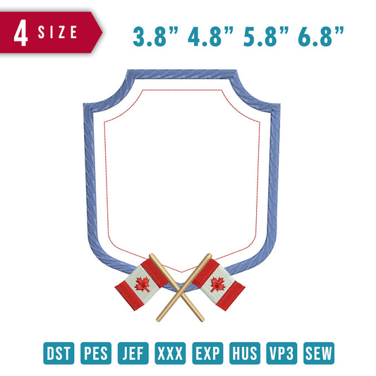 Ribbon Canada Flag