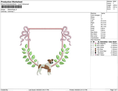 Ribbon Dog
