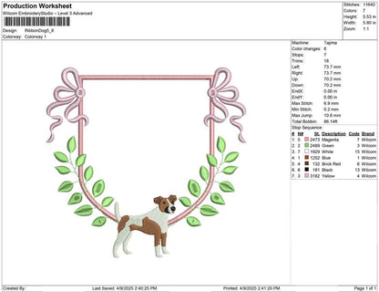 Ribbon Dog