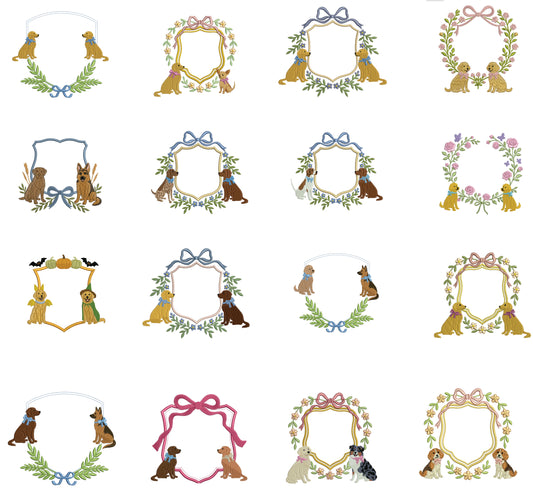 Ribbon dogs
