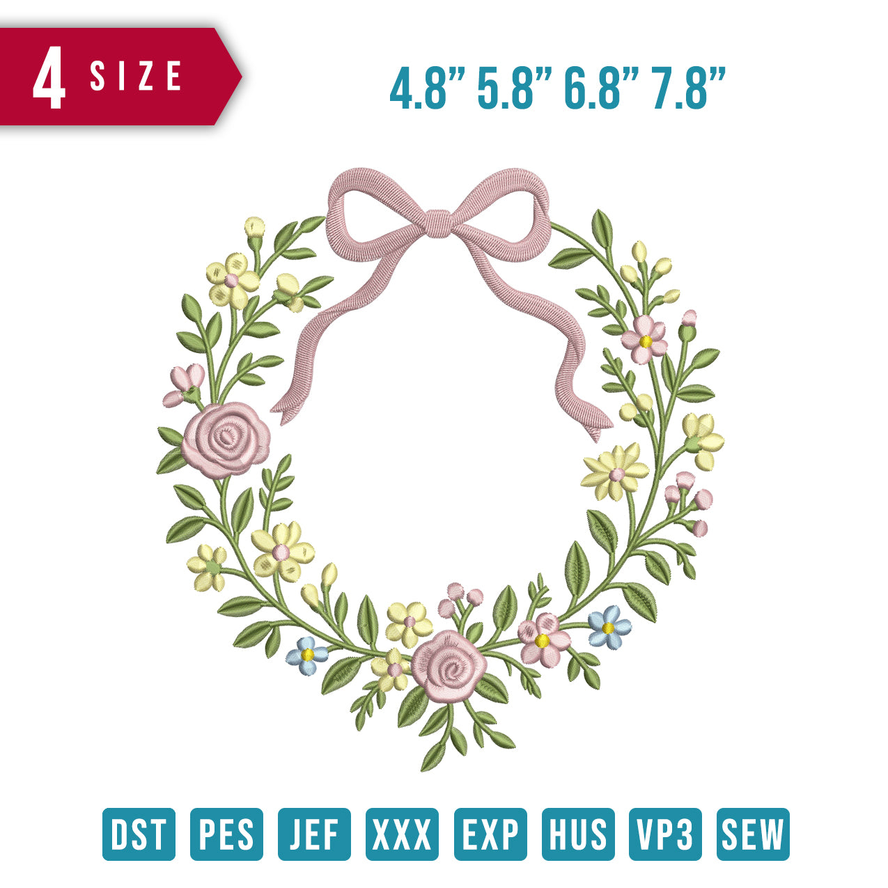 Ribbon Flower D