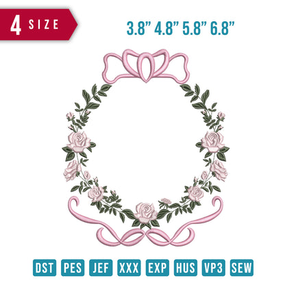 Ribbon Flower Pink