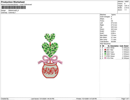 Ribbon Leaf