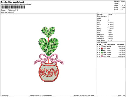 Ribbon Leaf