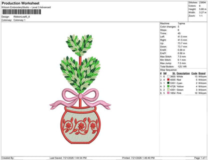 Ribbon Leaf