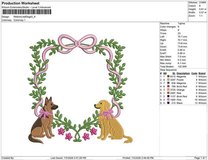 Ribbon Leaf Dogs