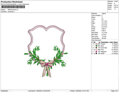 Ribbon Leave