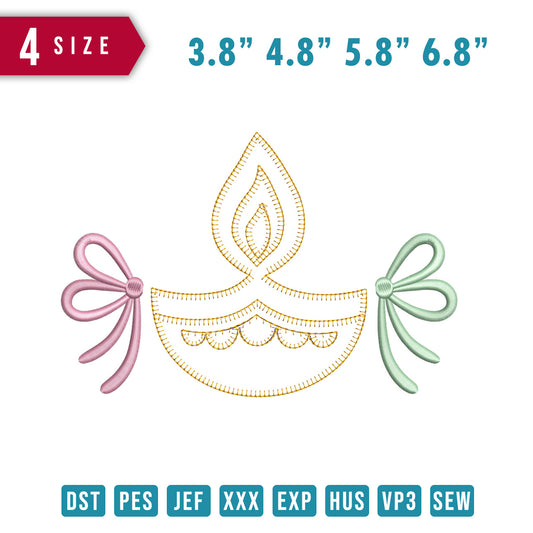 Ribbon Motif Applique