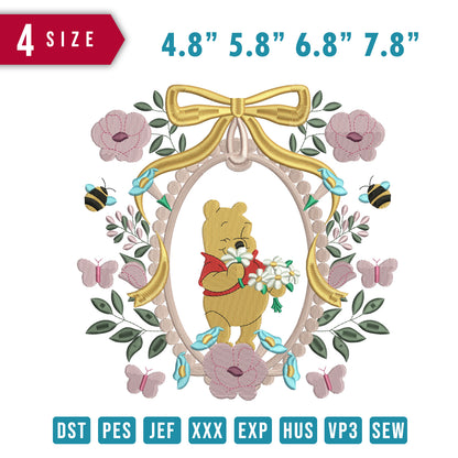 Ribbon Pooh Flower