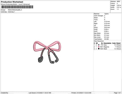 Ribbon Stetoskop B