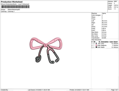 Ribbon Stetoskop B