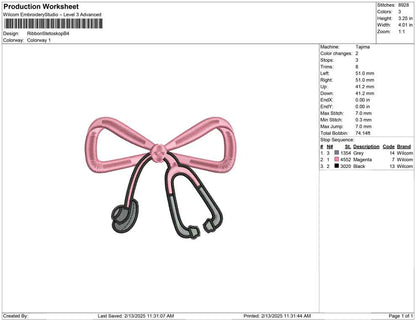 Ribbon Stetoskop B
