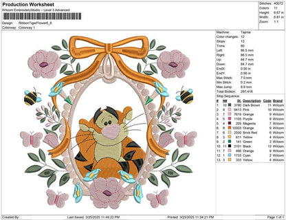 Ribbon Tiger Flower