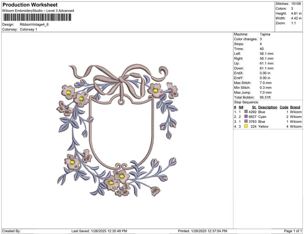 Ribbon Vintage