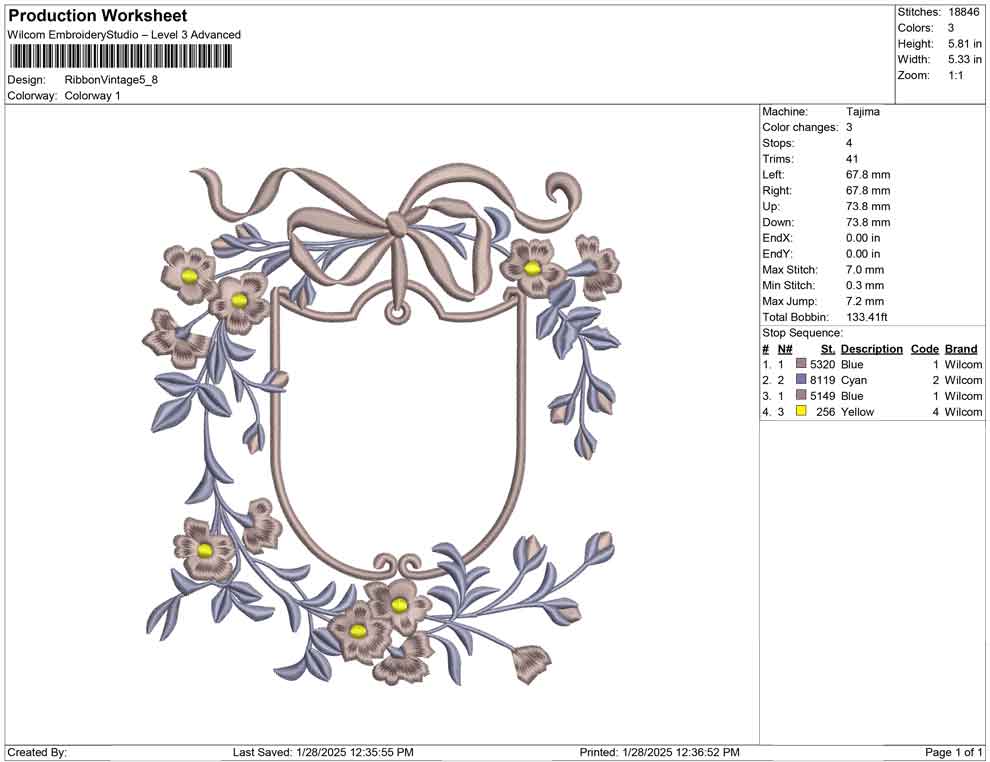 Ribbon Vintage