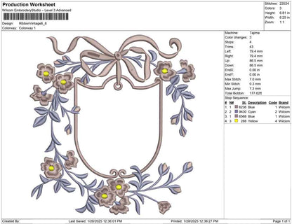 Ribbon Vintage