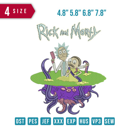 Rick and morty Octopus
