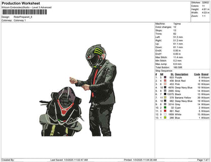 Rider Prepare
