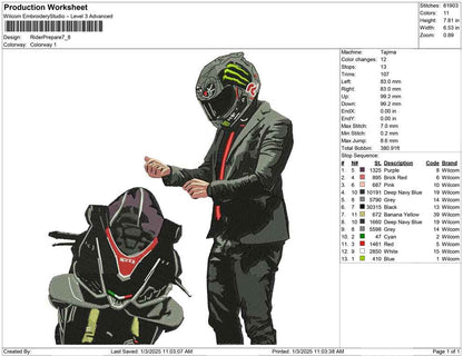 Rider Prepare
