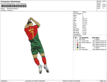 Ronaldo Jumping