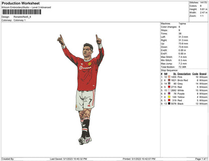 Ronaldo Red