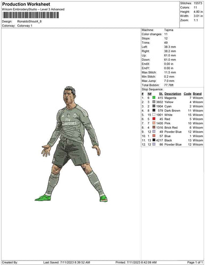Ronaldo Shout