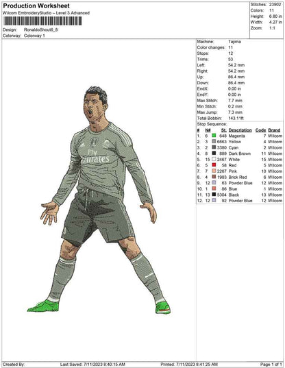 Ronaldo Shout
