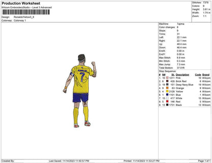 Ronaldo Yellow