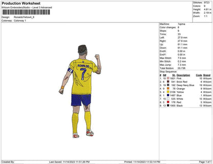 Ronaldo Yellow