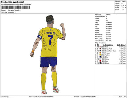 Ronaldo Yellow