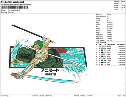 Roronoa Zoro B