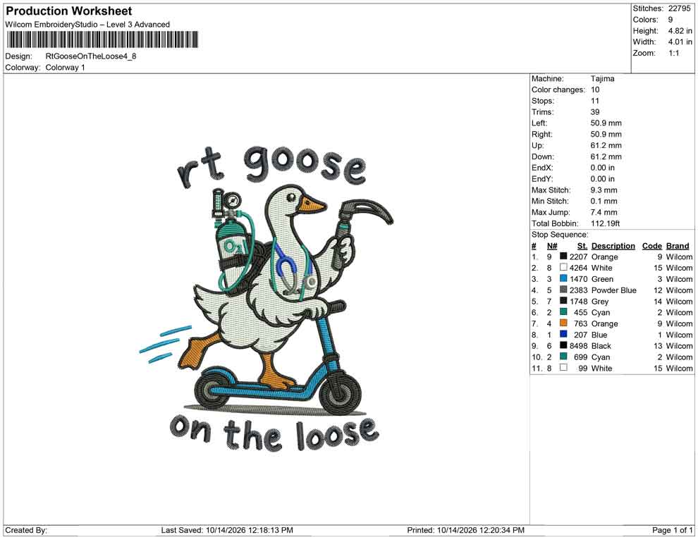 Rt Goose On The Loose