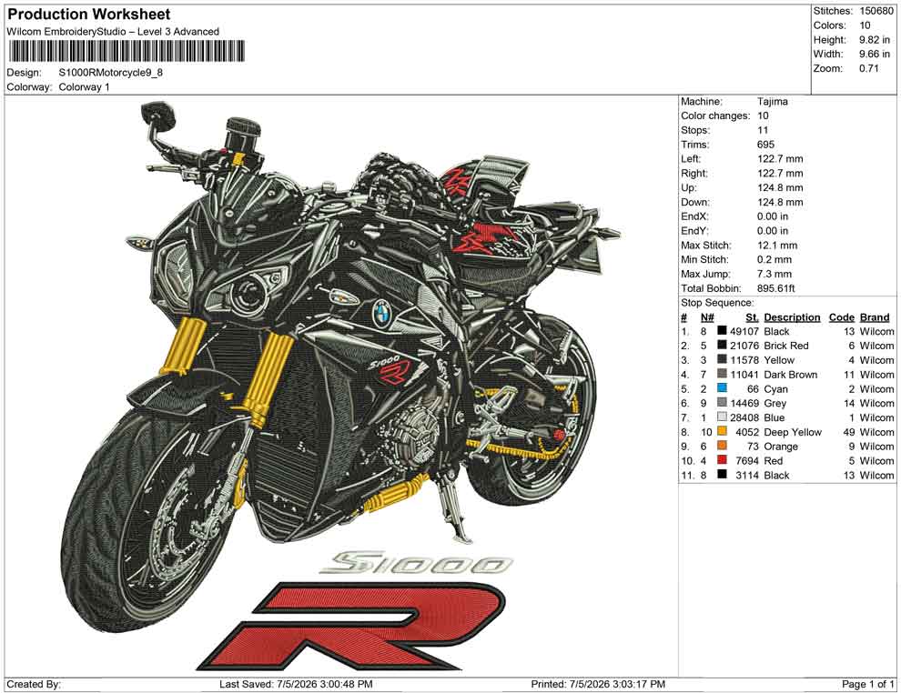 S1000R Motorcycle