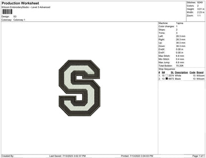 S Letter