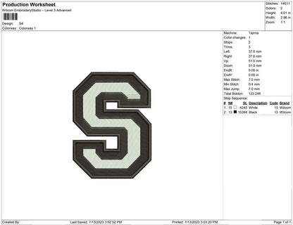 S Letter