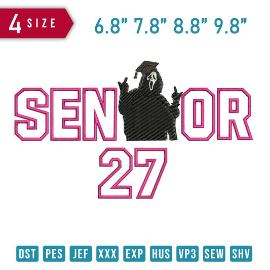 SENIOR 27 Ghost Applique