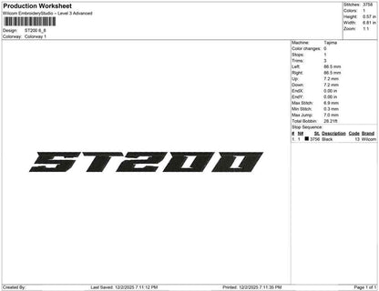 ST 200