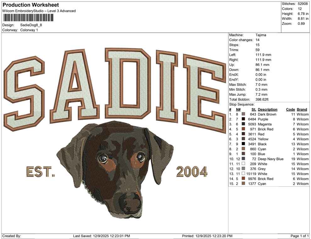 sadie dog