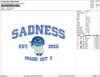 Sadness Est