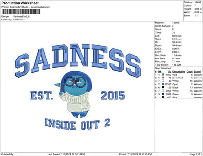 Sadness Est