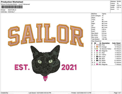 Sailor Cat