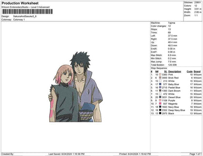 Sakura And Sasuke